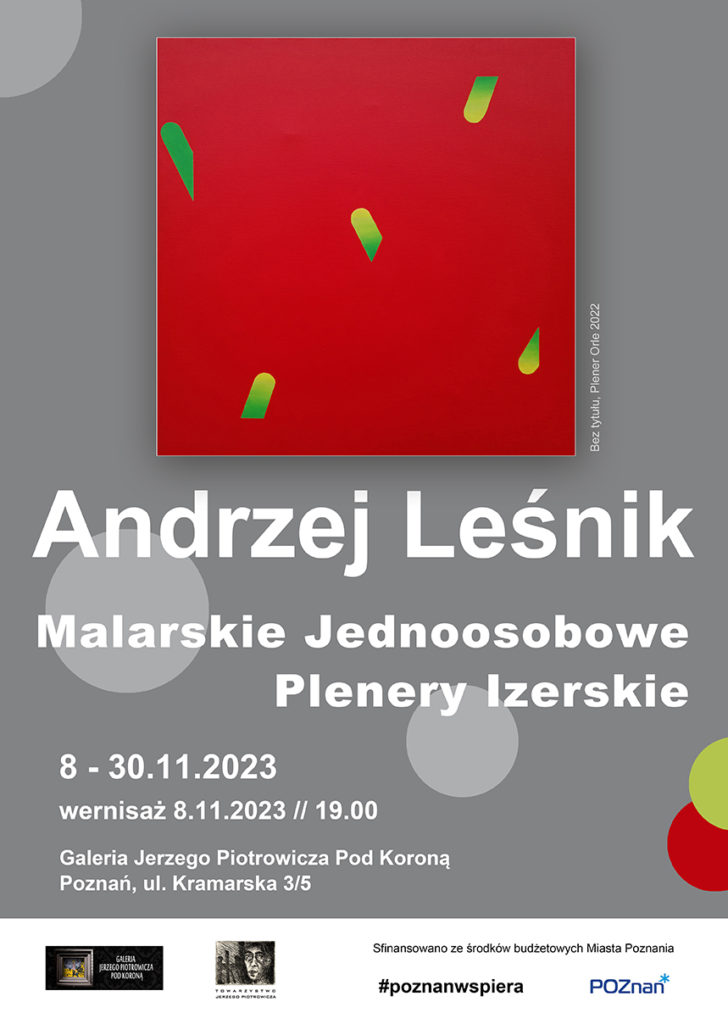 Andrzej Leśnik prezentuje swoje prace z cyklu „Malarskie Jednoosobowe Plenery Izerskie”