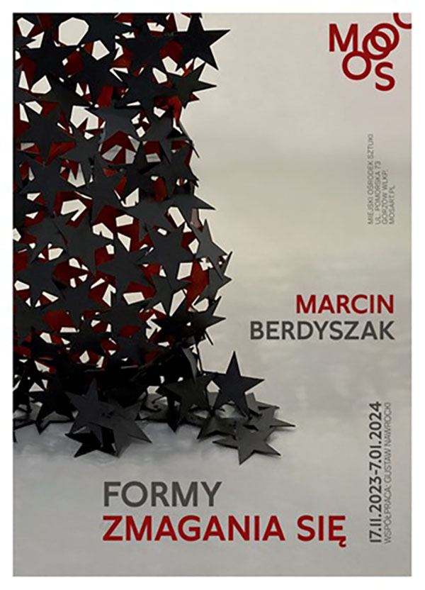 Wystwa prac Marcina Berdyszaka w Miejskim Ośrodku Sztuki w Gorzowie Wielkopolskim
