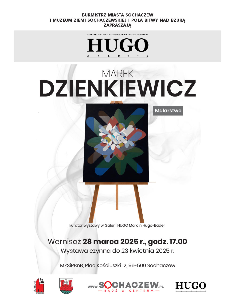 Wystawa prac Marka Dzienkiewicza w Galerii Hugo w Sochaczewie