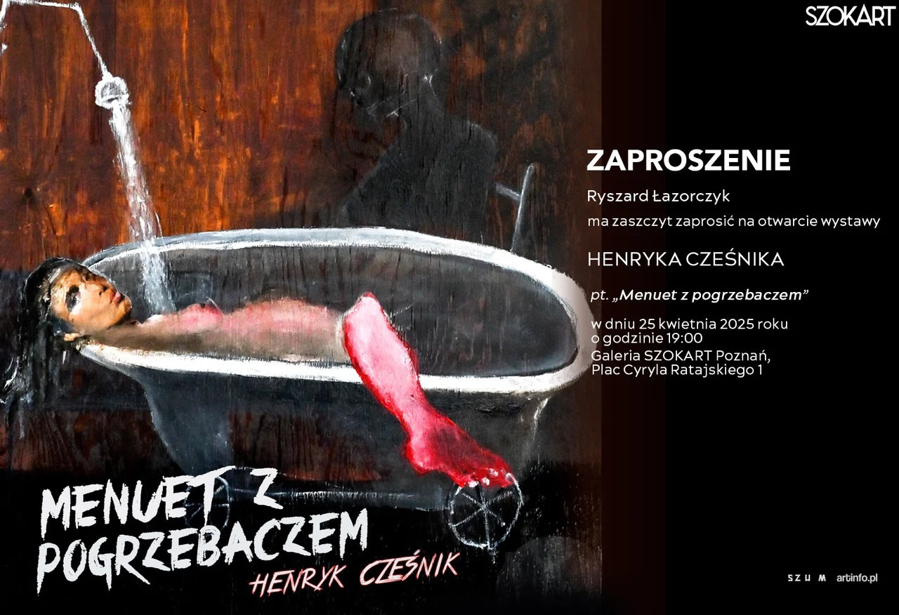 Wystawa prac Henryka Cześnika w Galerii SZOKART w Poznaniu