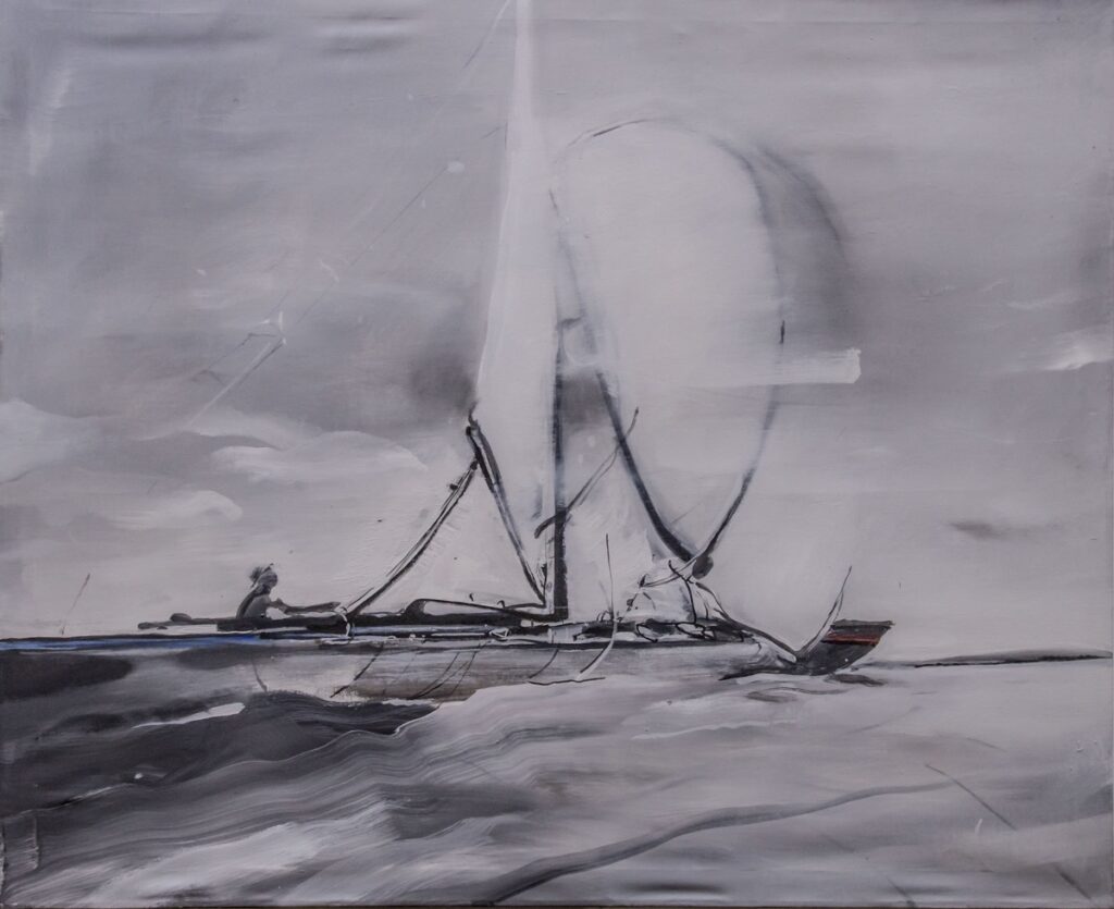 MIKOŁAJ OBRYCKI – „Boat in grey”