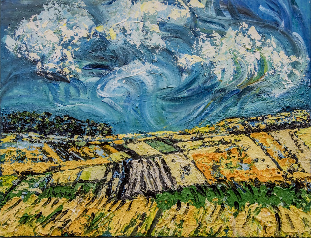 IZABELA RUDZKA – „Żółte pola II”