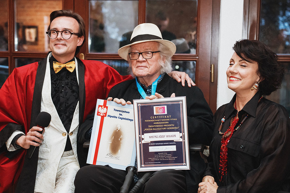 Mistrz Józef Wilkoń nagrodzony medalem i tytułem ambasadora…