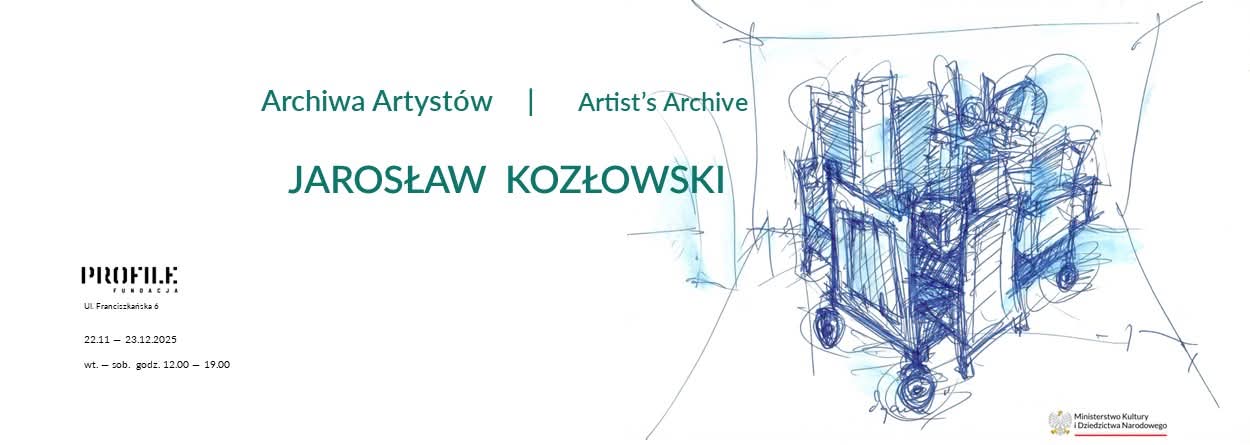 Wystawa prac Jarosława Kozłowskiego w Fundacji Profile w Warszawie