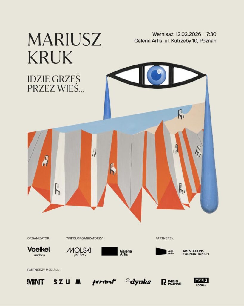 Wystwa prac Mariusza Kruka w Galerii Artis w Poznaniu