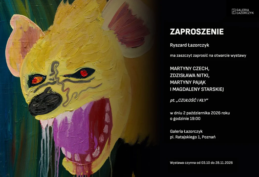 Prace Martyny Czech i Zdzisława Nitki w Galerii Łazorczyk